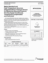 DataSheet MPXHZ6250A pdf